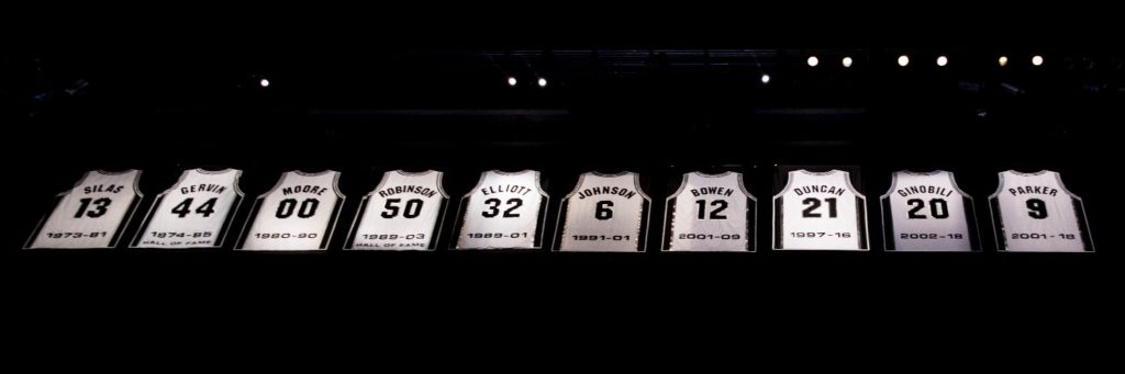 Retrait maillot Tony Parker Spurs