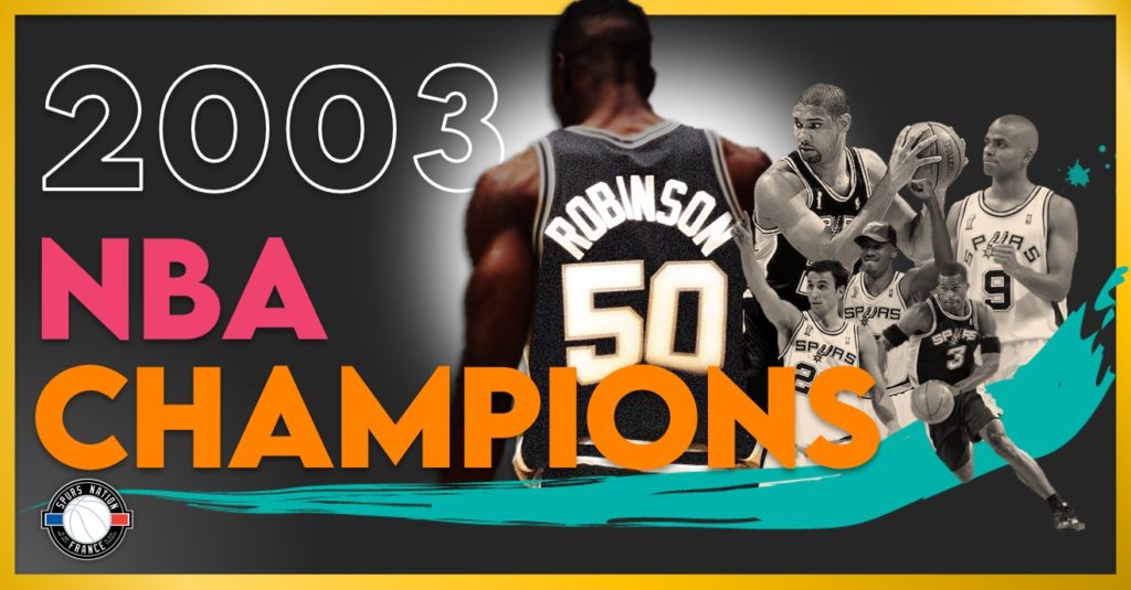 David Robinson a tiré sa révérence sur le titre de champion NBA, en 2003.